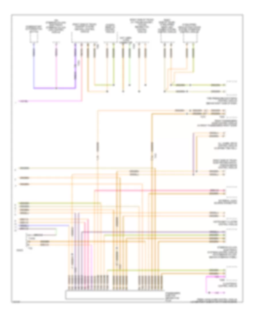 Computer Data Lines Wiring Diagram 3 of 3 for Audi allroad Premium Plus 2013