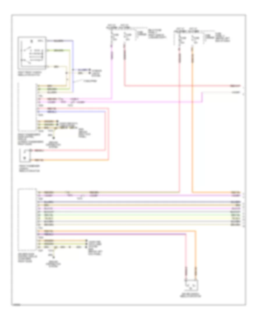 Power Windows Wiring Diagram 1 of 2 for Audi allroad Premium Plus 2013
