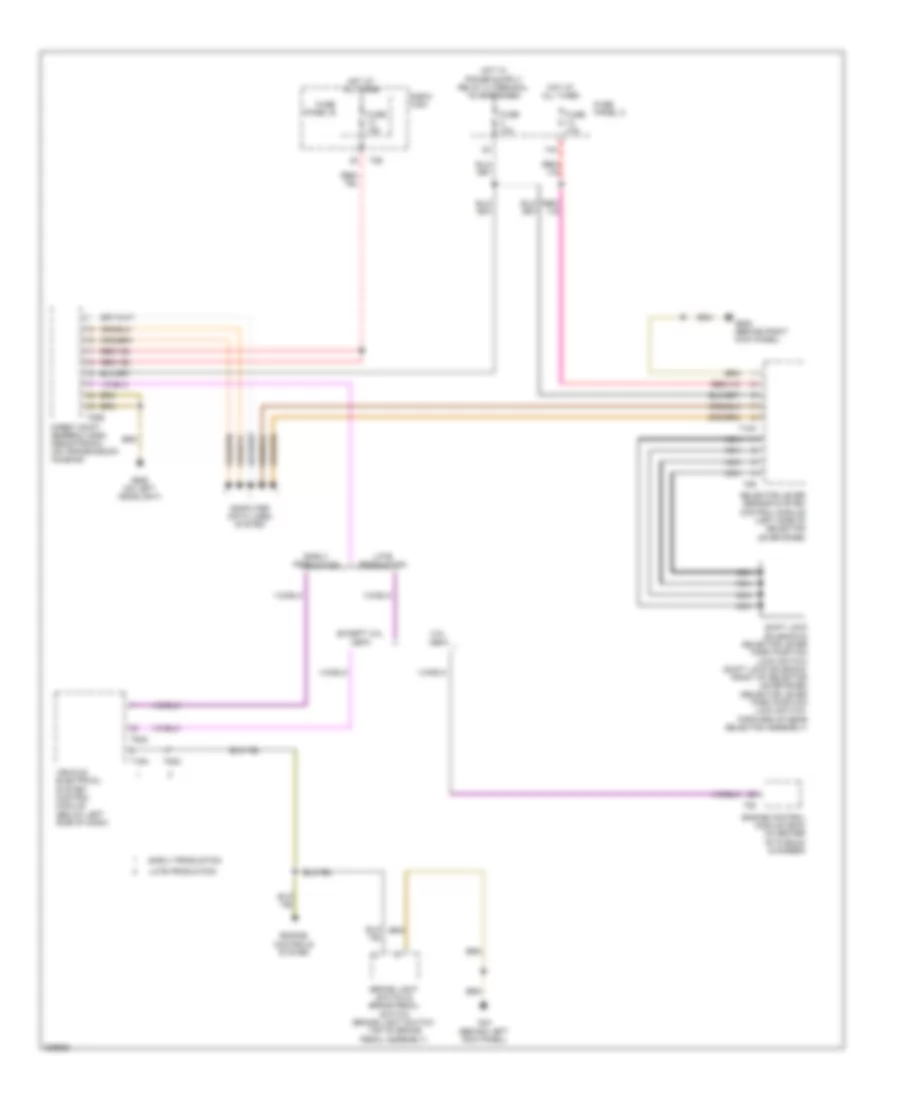 Shift Interlock Wiring Diagram for Audi A3 2009