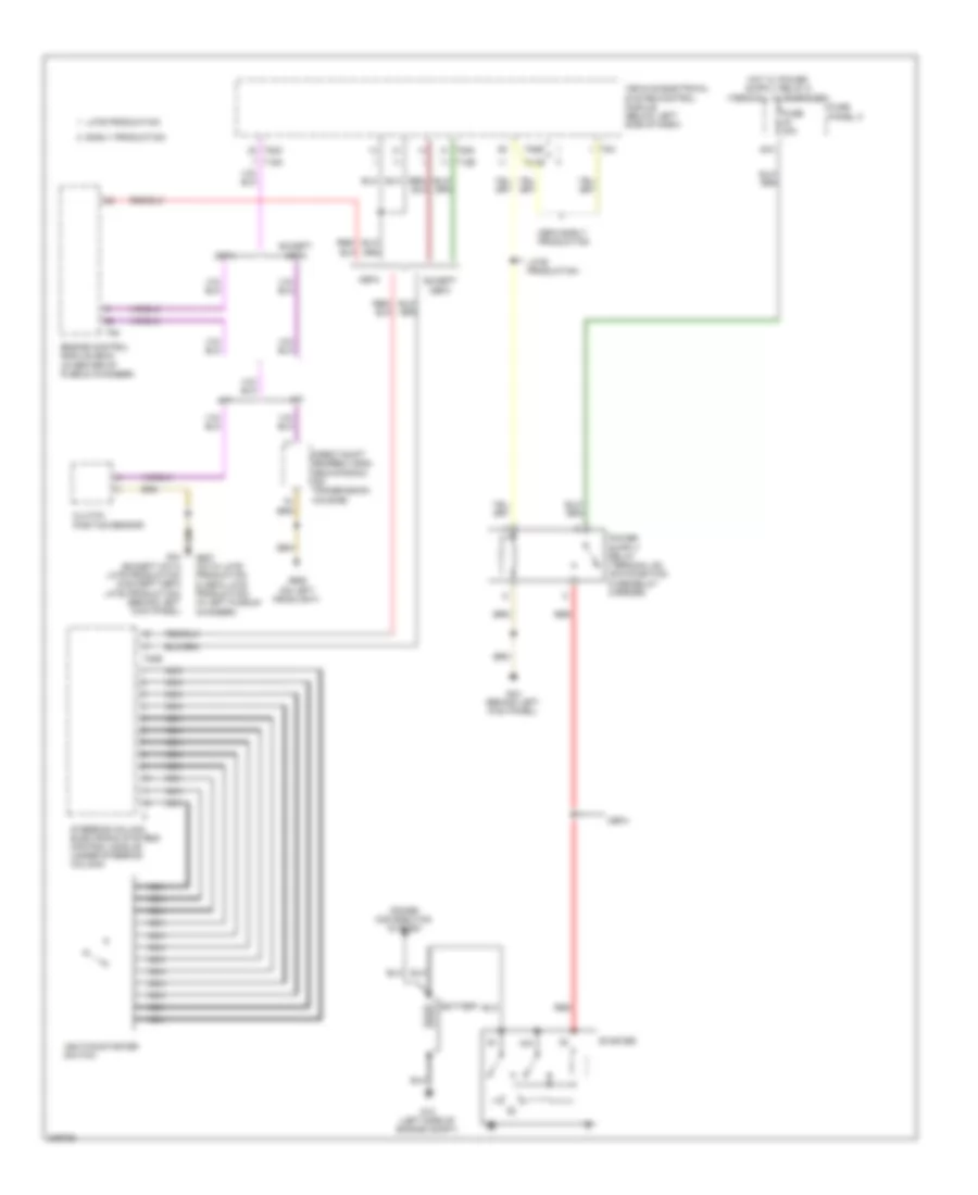 2 0L Turbo Starting Wiring Diagram for Audi A3 2009