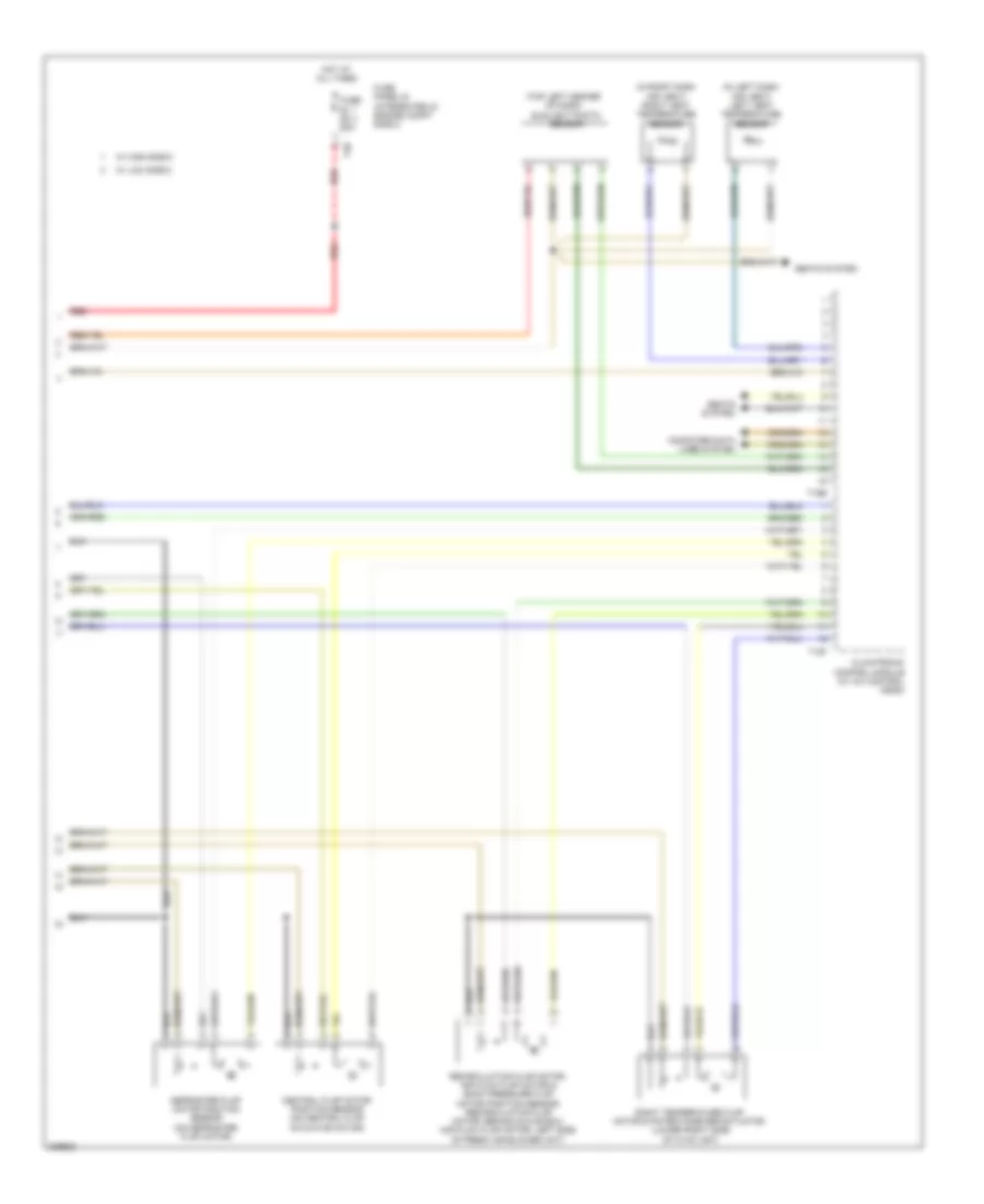 Automatic AC Wiring Diagram (2 of 3) for Audi A3 2009