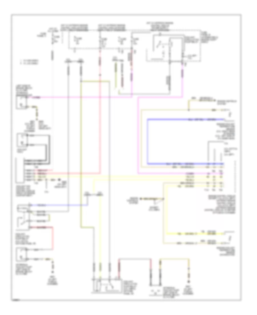 Automatic A C Wiring Diagram 3 of 3 for Audi A3 2009