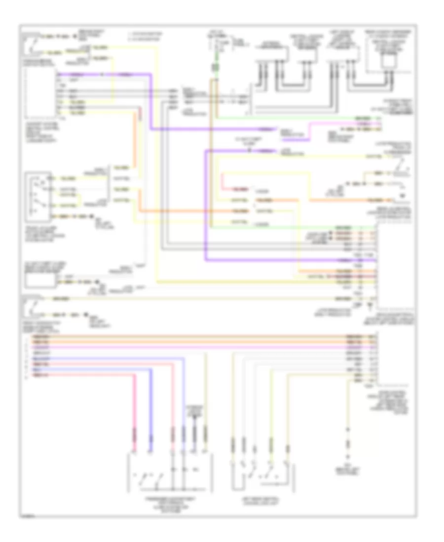 Anti theft Wiring Diagram 2 of 2 for Audi A3 2009