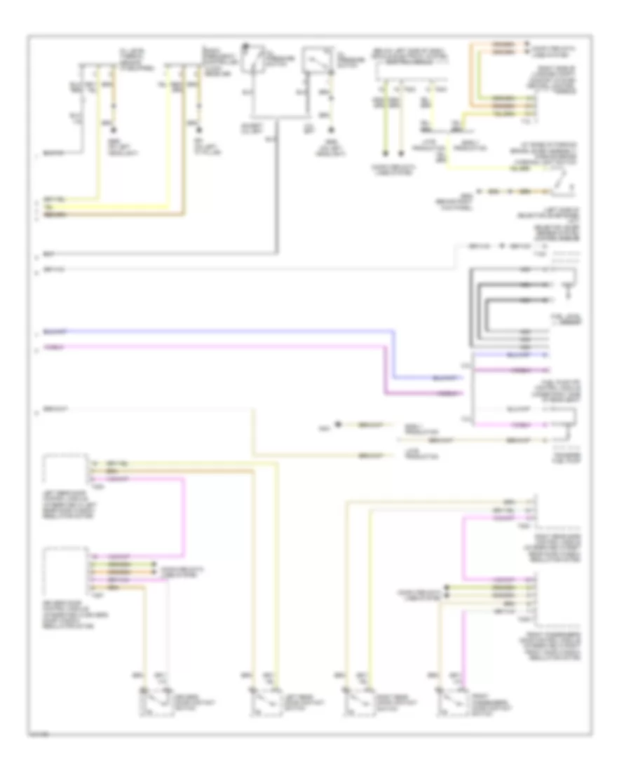 Instrument Cluster Wiring Diagram 2 of 2 for Audi A3 2009