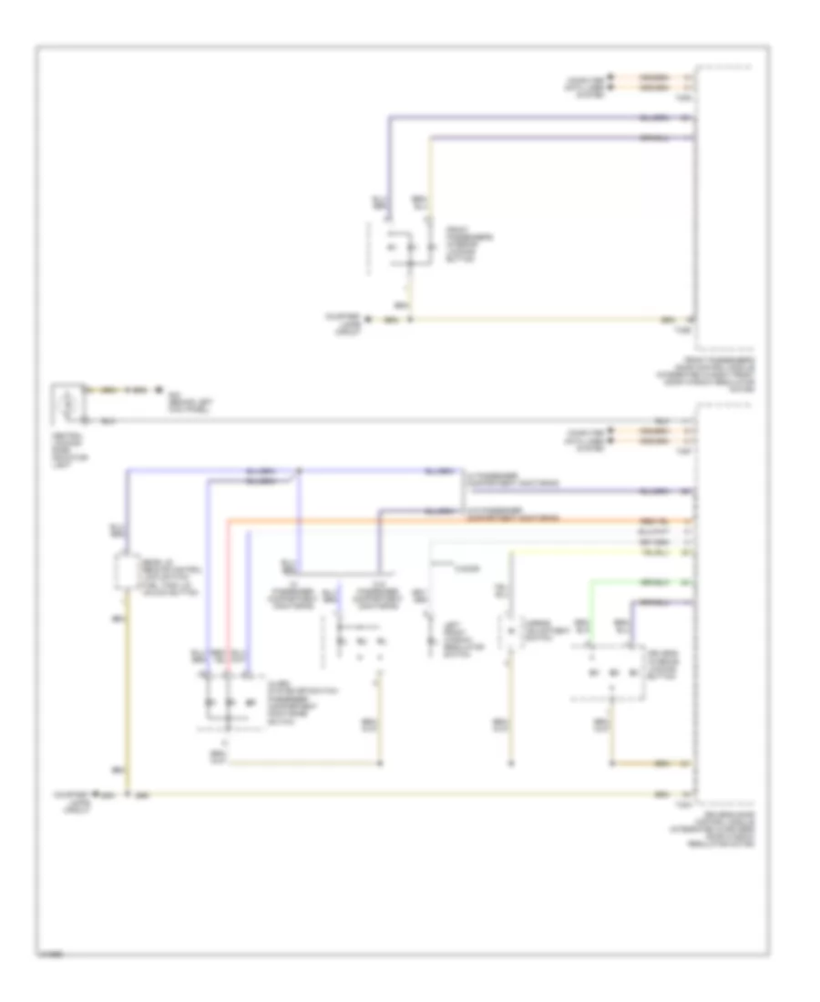 Instrument Illumination Wiring Diagram Late Production 2 of 2 for Audi A3 2009
