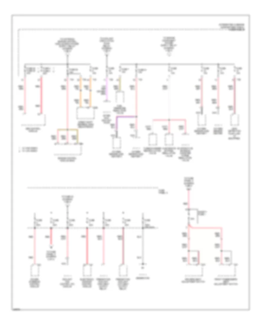 2 0L Turbo Power Distribution Wiring Diagram BPY Early Production 2 of 4 for Audi A3 2009