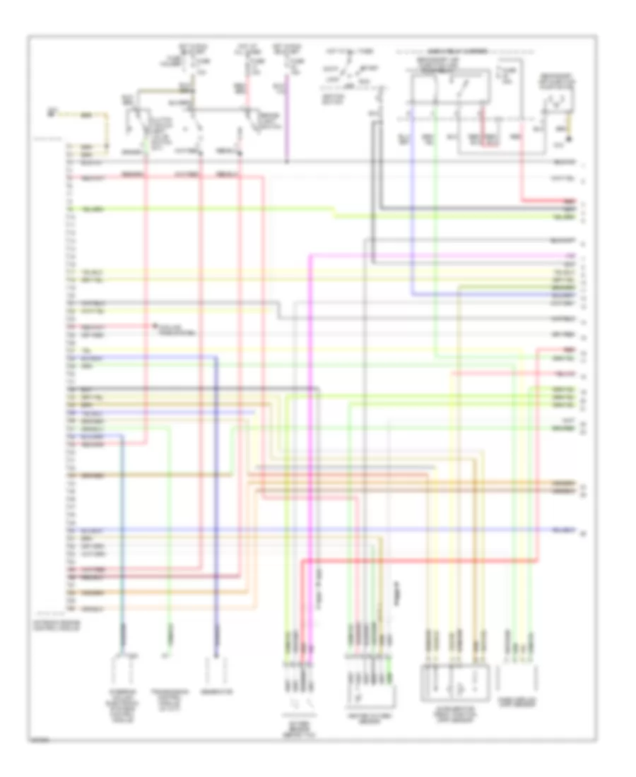 1 8L Engine Performance Wiring Diagram 1 of 4 for Audi A4 Avant Quattro 2005