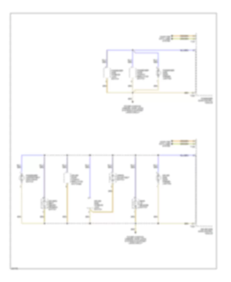 Instrument Illumination Wiring Diagram without Convertible 2 of 2 for Audi A4 Avant Quattro 2005