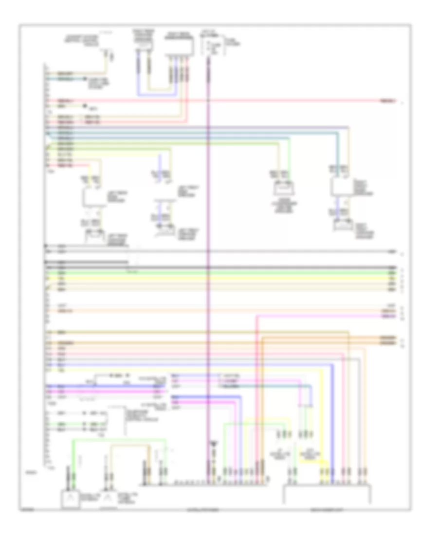 Bose Symphony Concert Wiring Diagram without Convertible with Amplifier 1 of 2 for Audi A4 Avant Quattro 2005