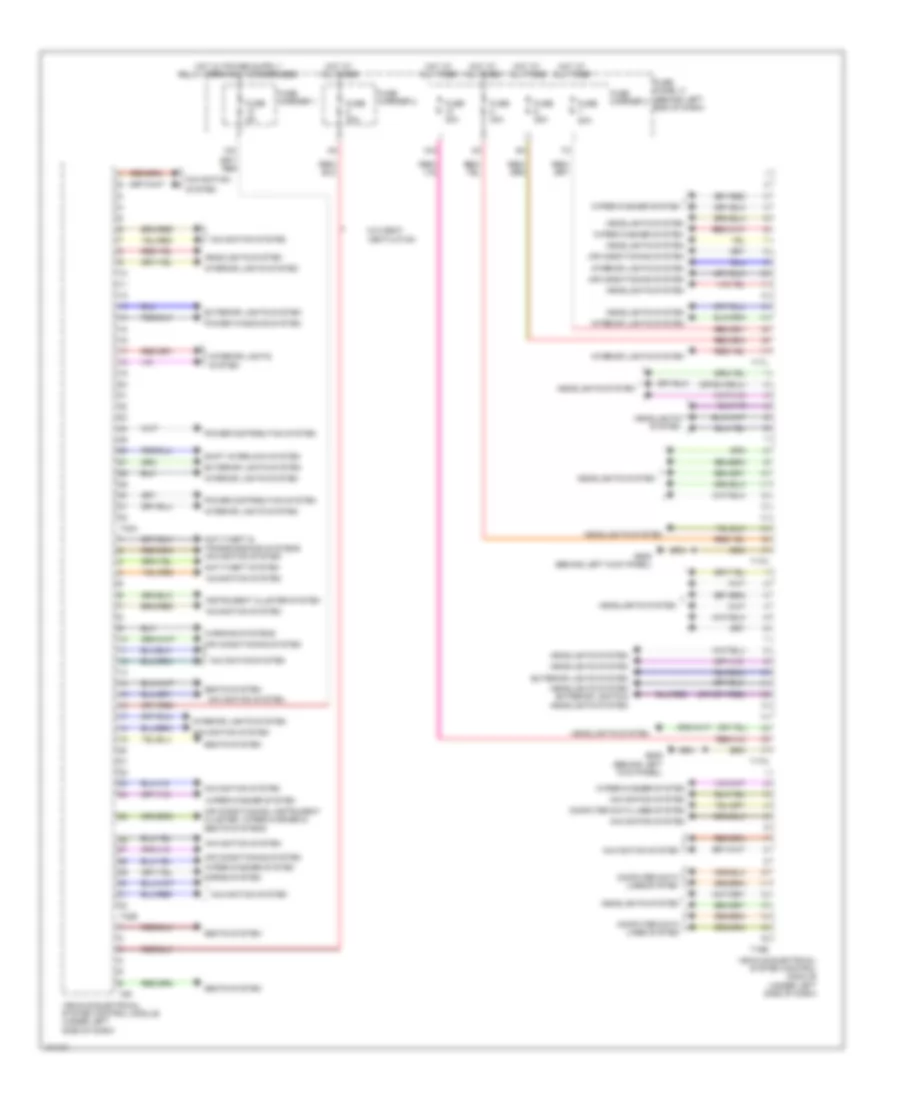 Vehicle Electrical System Control Module Wiring Diagram for Audi allroad Prestige 2013