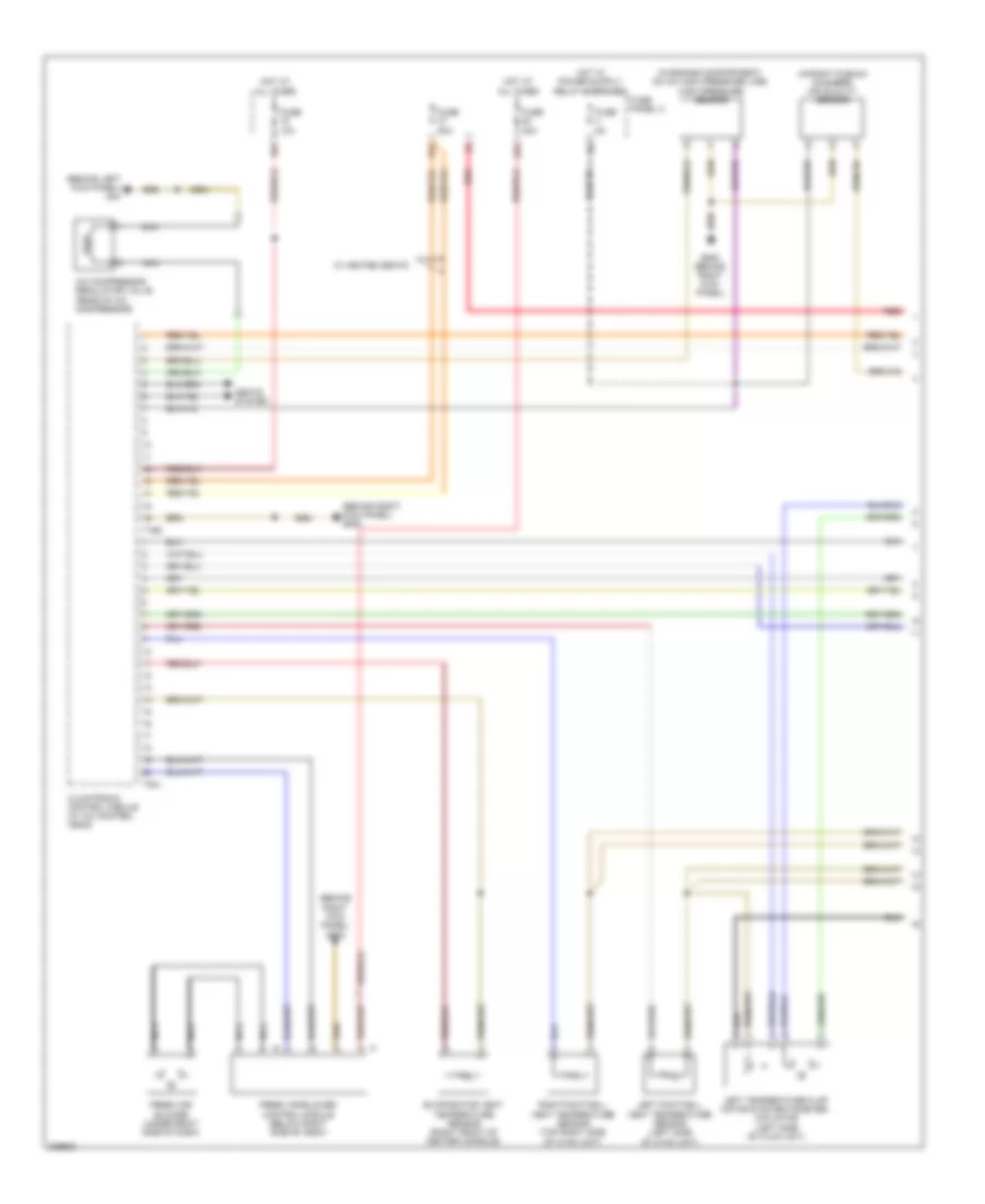 Automatic AC Wiring Diagram (1 of 3) for Audi A3 Quattro 2009