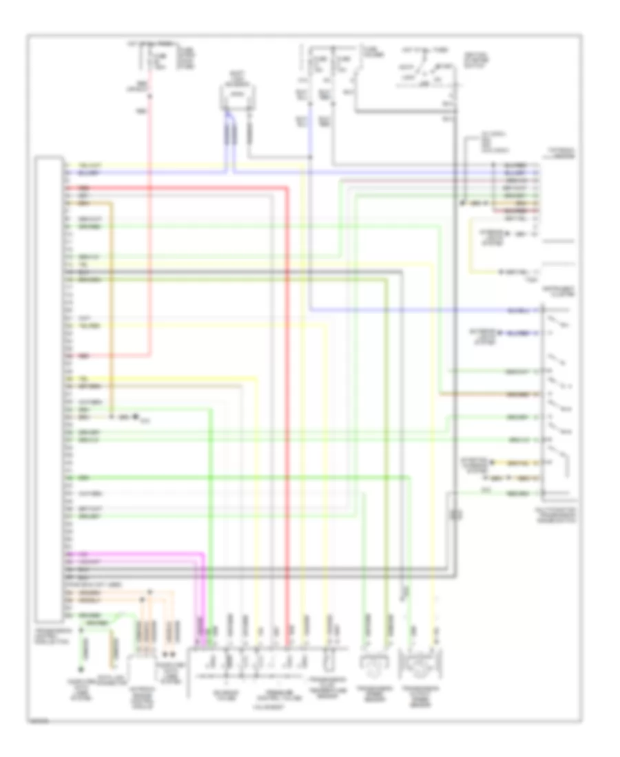 A T Wiring Diagram 5 Speed A T for Audi A4 Quattro 2005