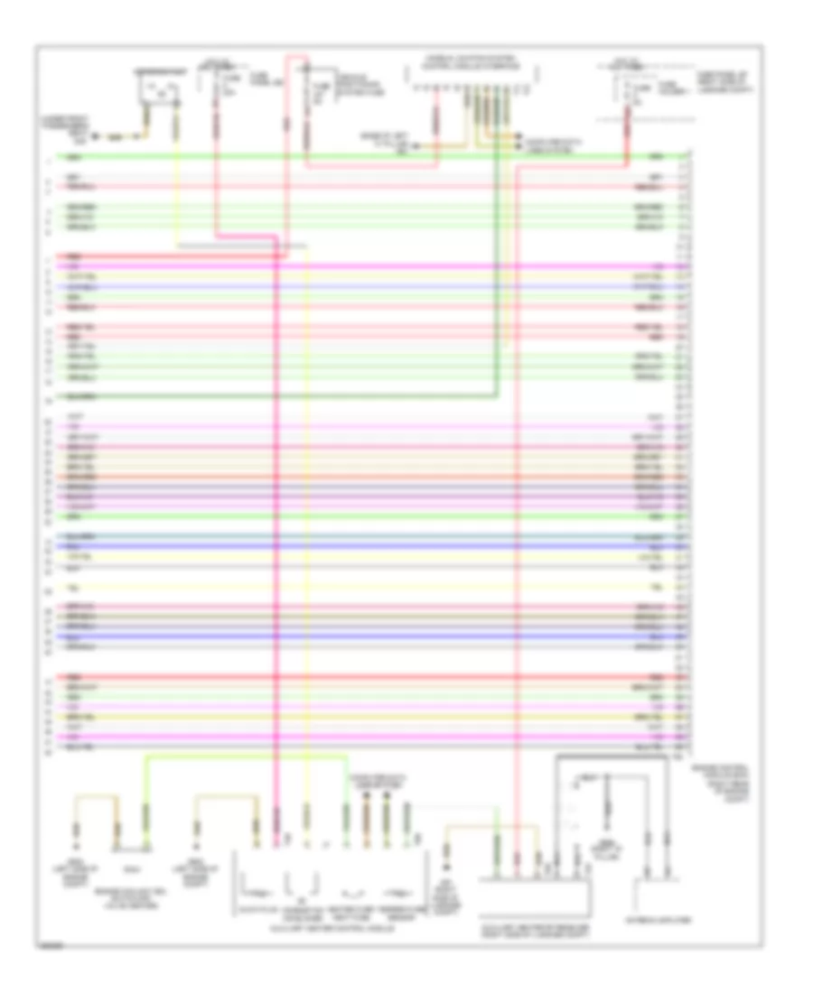 3.0L SC, Engine Performance Wiring Diagram (7 of 7) for Audi Q7 3.0 TDI 2011