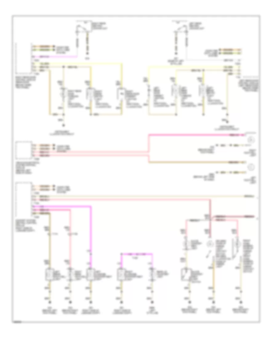 Courtesy Lamps Wiring Diagram 1 of 2 for Audi Q7 3 0 TDI 2011