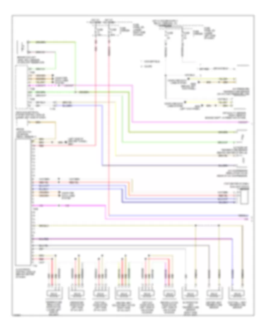 Automatic A C Wiring Diagram Basic 1 of 2 for Audi RS 5 2014