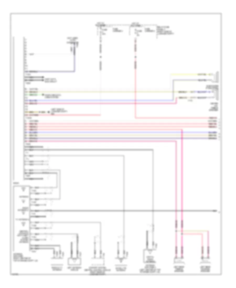 Navigation Wiring Diagram Convertible Standard MMI  Basic MMI 1 of 2 for Audi RS 5 2014