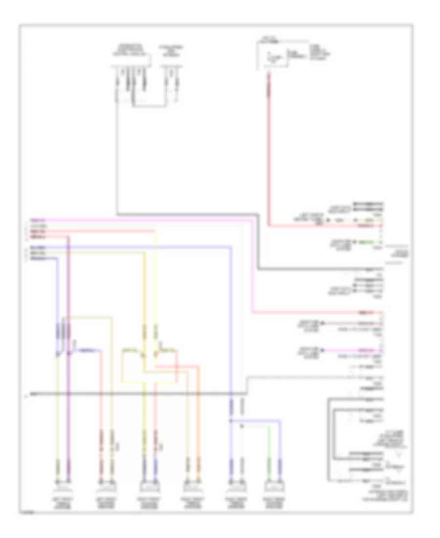 Navigation Wiring Diagram Convertible Standard MMI  Basic MMI 2 of 2 for Audi RS 5 2014