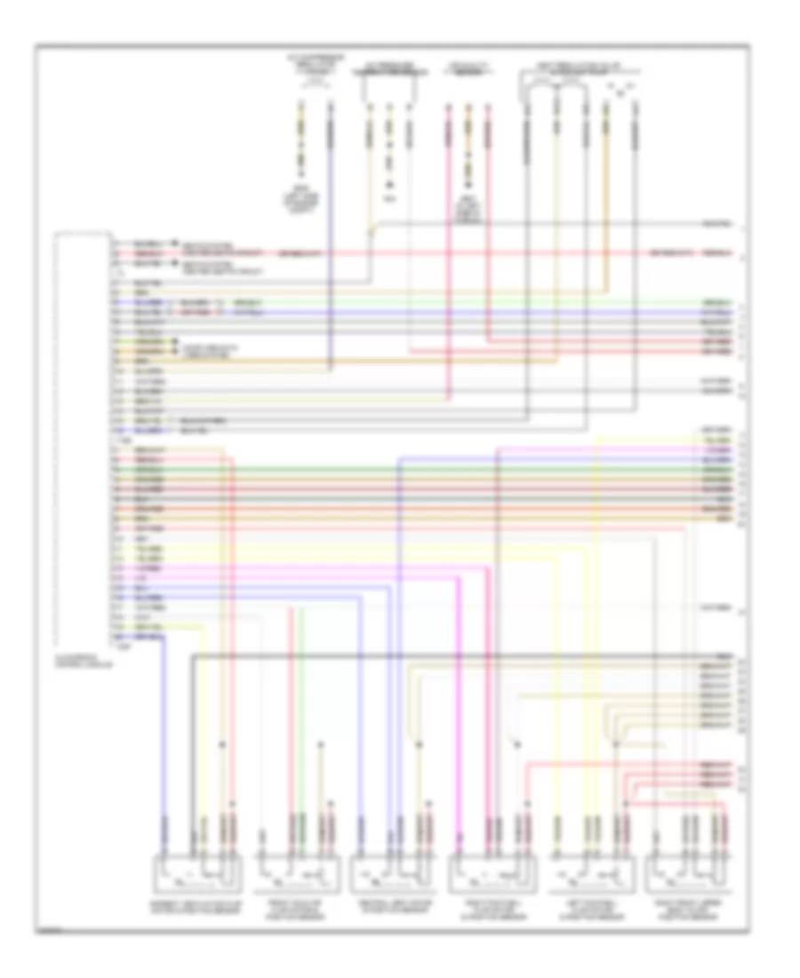 Электросхема кондиционера (1 из 4) для Audi A6 Quattro 2005