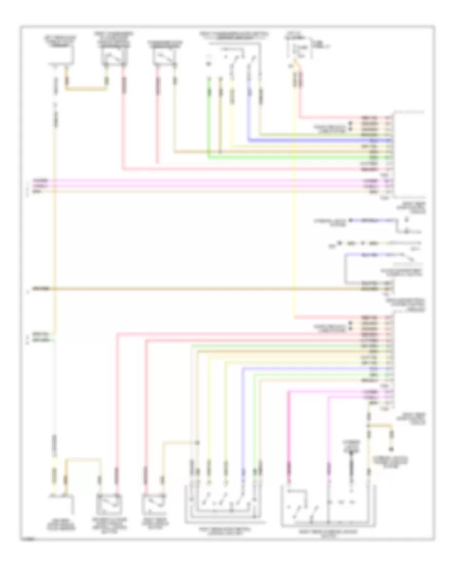 Forced Entry Wiring Diagram (3 of 3) for Audi A6 Quattro 2005