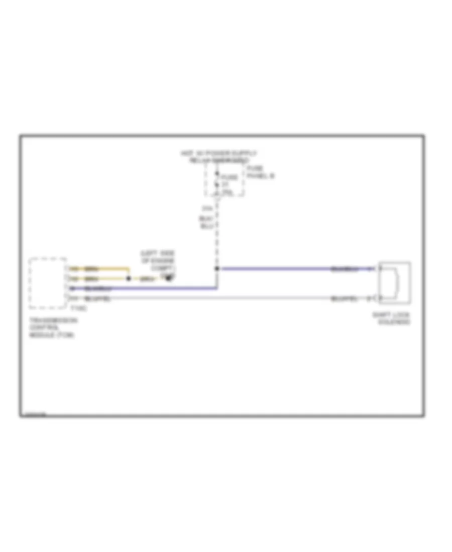 A T Wiring Diagram 6 Speed A T for Audi A6 Quattro 2005