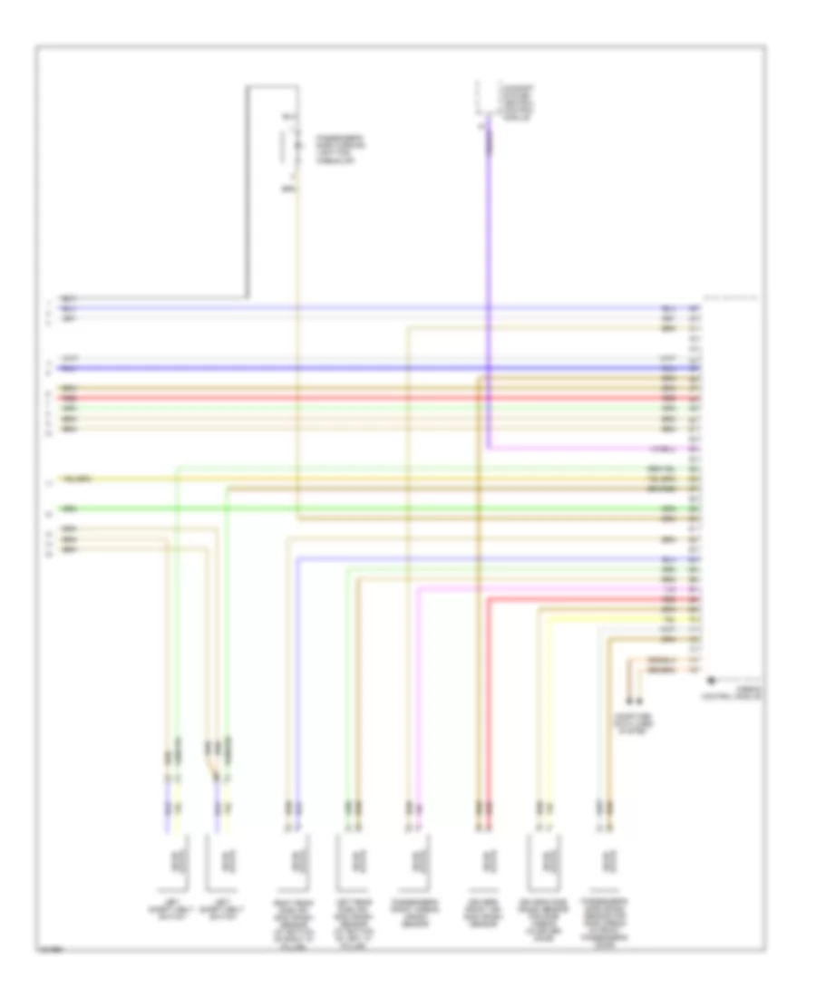 Supplemental Restraints Wiring Diagram (3 of 3) for Audi A6 Quattro 2005