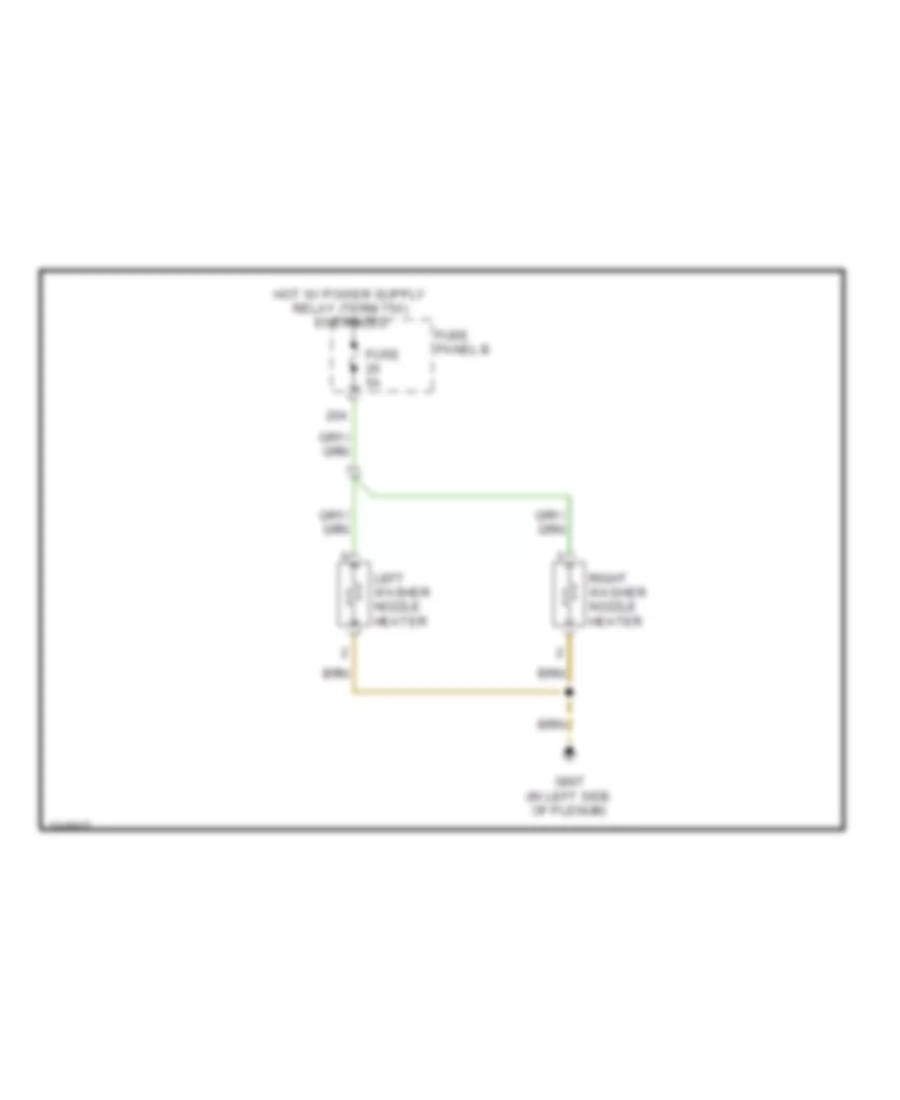 Электросхема быстрого подогрева для Audi A6 Quattro 2005