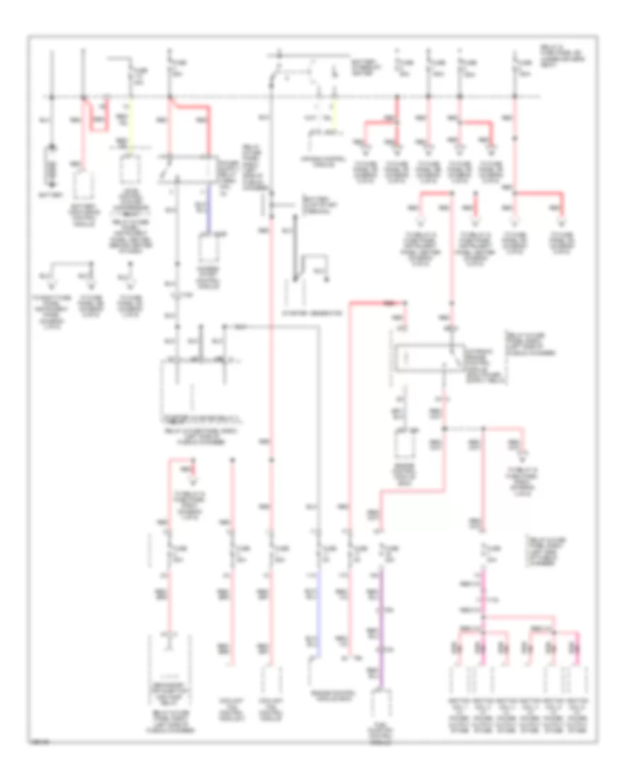 3 0L SC Power Distribution Wiring Diagram 1 of 6 for Audi Q7 3 0T 2011