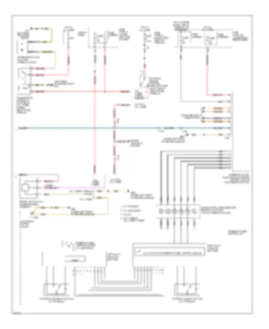 A T Wiring Diagram 2 of 2 for Audi Q5 Premium 2013