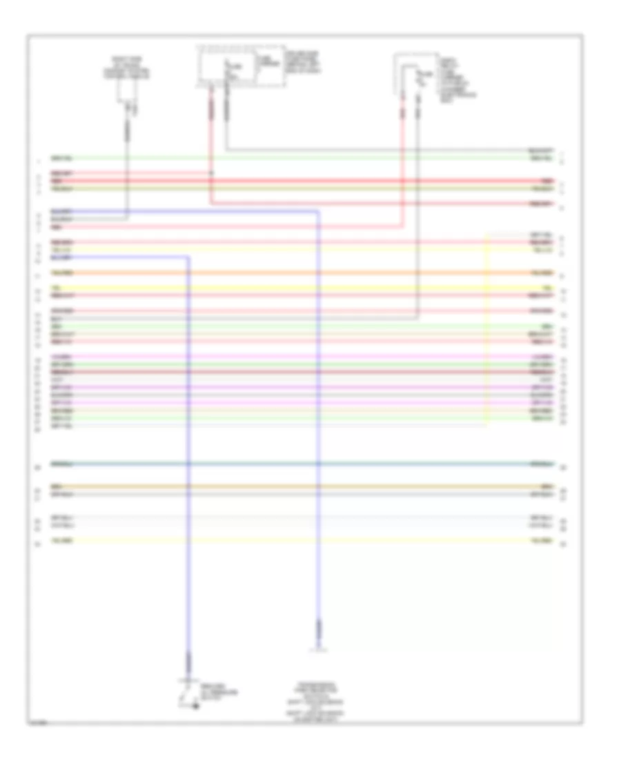 3.2L, Engine Performance Wiring Diagram (3 of 8) for Audi A4 Avant Quattro 2009