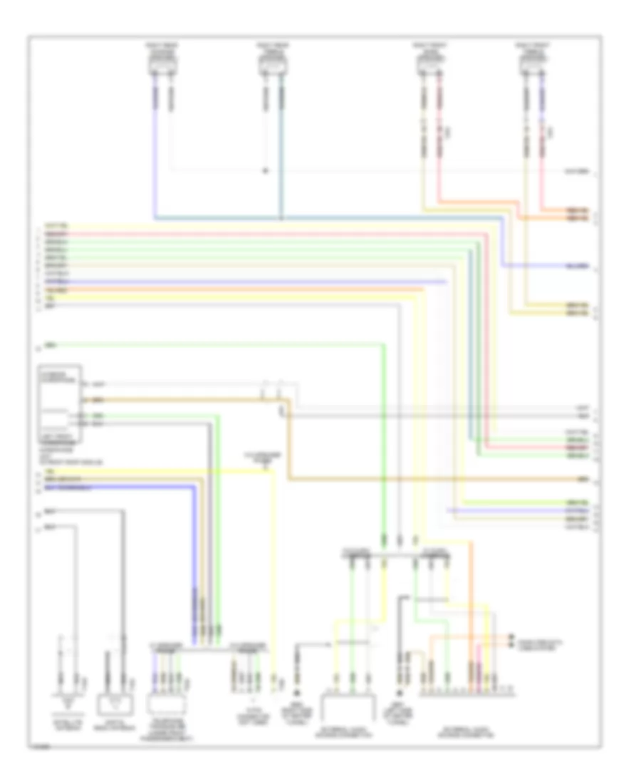Radio Wiring Diagram, Convertible Premium Infotainment (2 of 3) for Audi RS 5 Cabriolet 2014