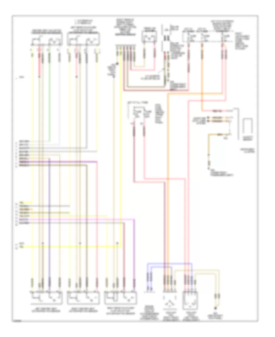 Automatic A C Wiring Diagram 2 of 3 for Audi A8 L Quattro 2005