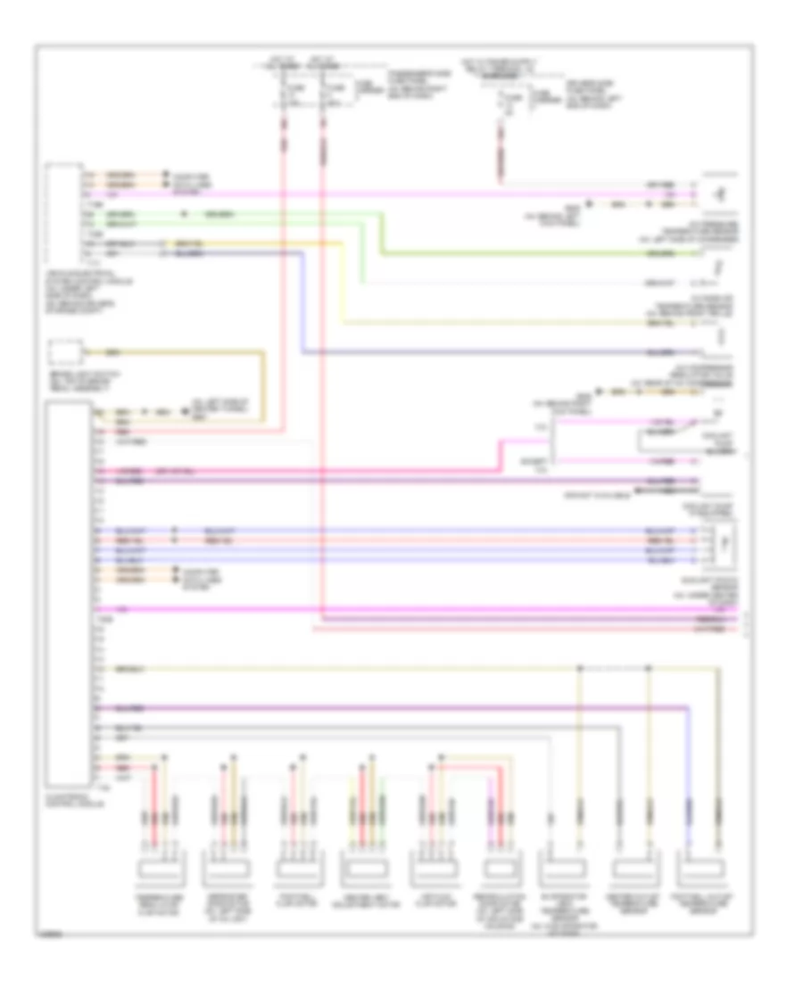 Automatic A C Wiring Diagram Basic 1 of 2 for Audi A4 Quattro 2009