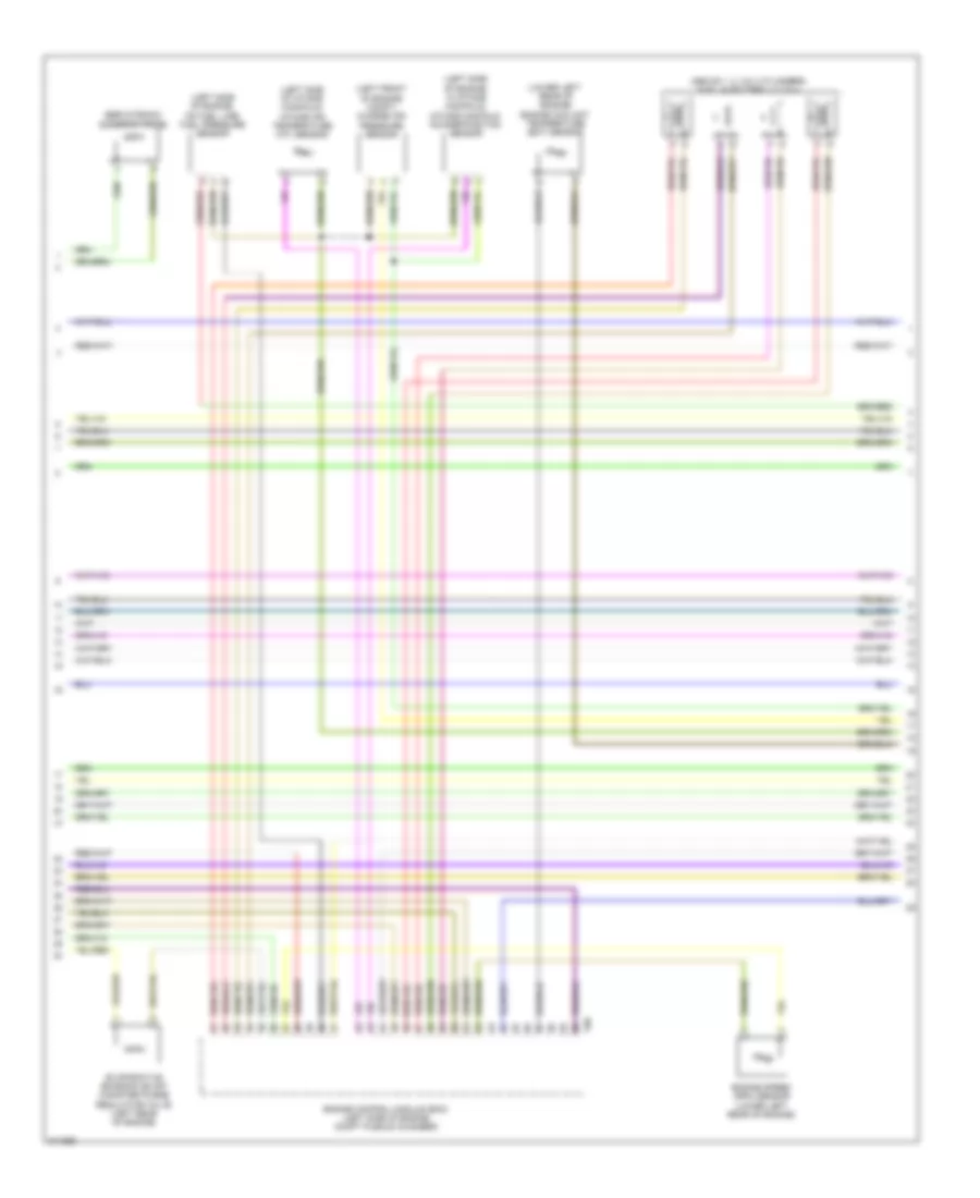 2.0L Turbo, Engine Performance Wiring Diagram (5 of 6) for Audi A4 Quattro 2009