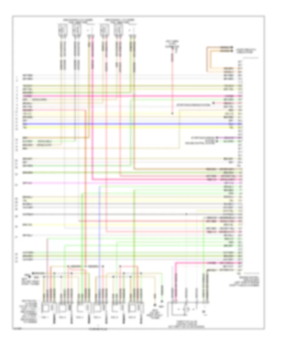 3.2L, Engine Performance Wiring Diagram (8 of 8) for Audi A4 Quattro 2009