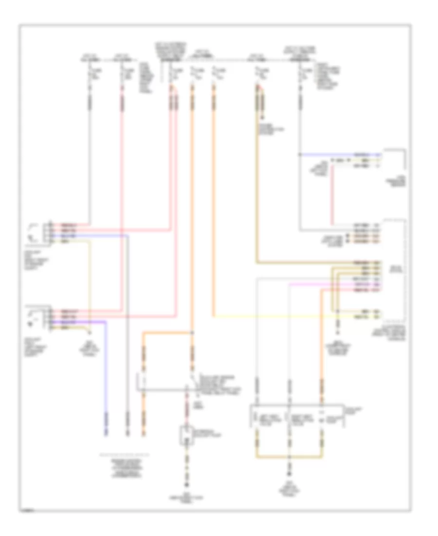 6.0L, Cooling Fan Wiring Diagram for Audi A8 Quattro 2005