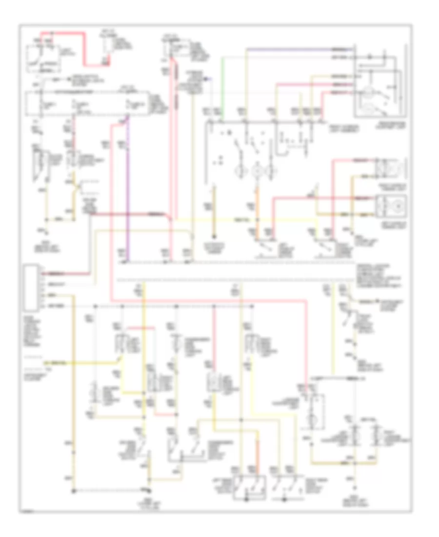 Courtesy Lamp Wiring Diagram for Audi A4 2000