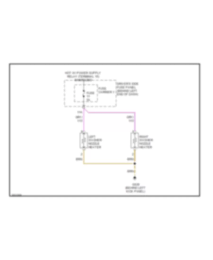 Электросхема быстрого подогрева для Audi S4 2011