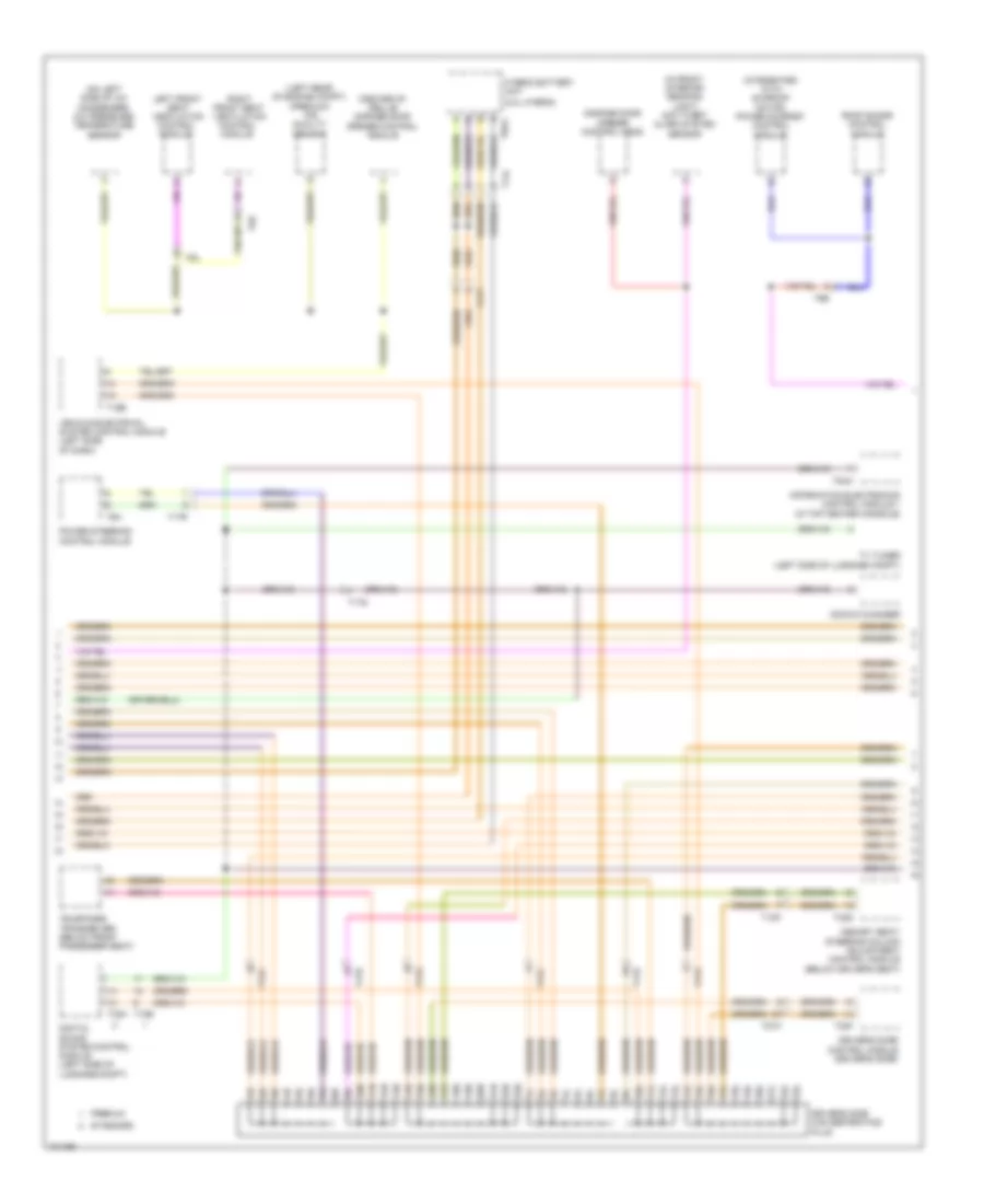 Computer Data Lines Wiring Diagram (2 of 3) for Audi Q5 Prestige 2013