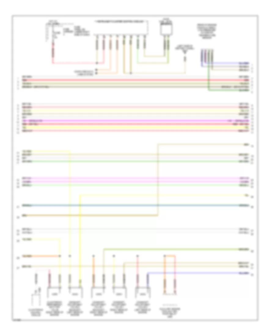 3.2L, Engine Performance Wiring Diagram (5 of 8) for Audi A5 Quattro 2009