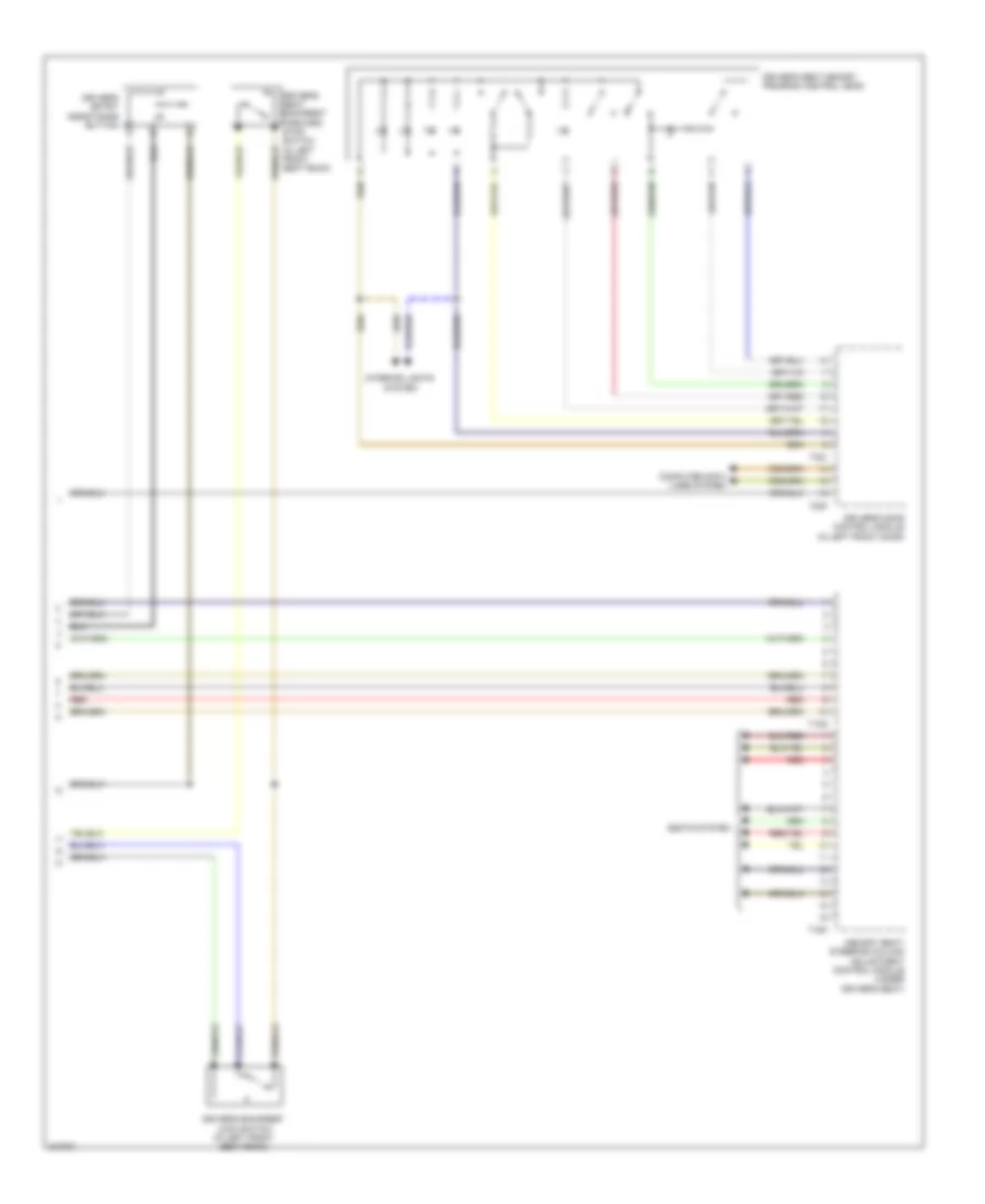 Drivers Memory Seat Wiring Diagram (2 of 2) for Audi A5 Quattro 2009
