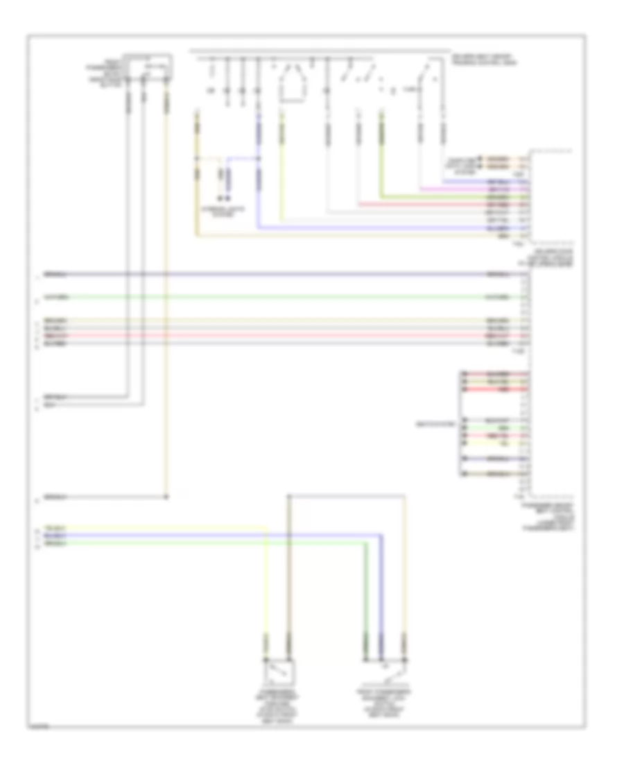 Passenger s Memory Seat Wiring Diagram 2 of 2 for Audi A5 Quattro 2009