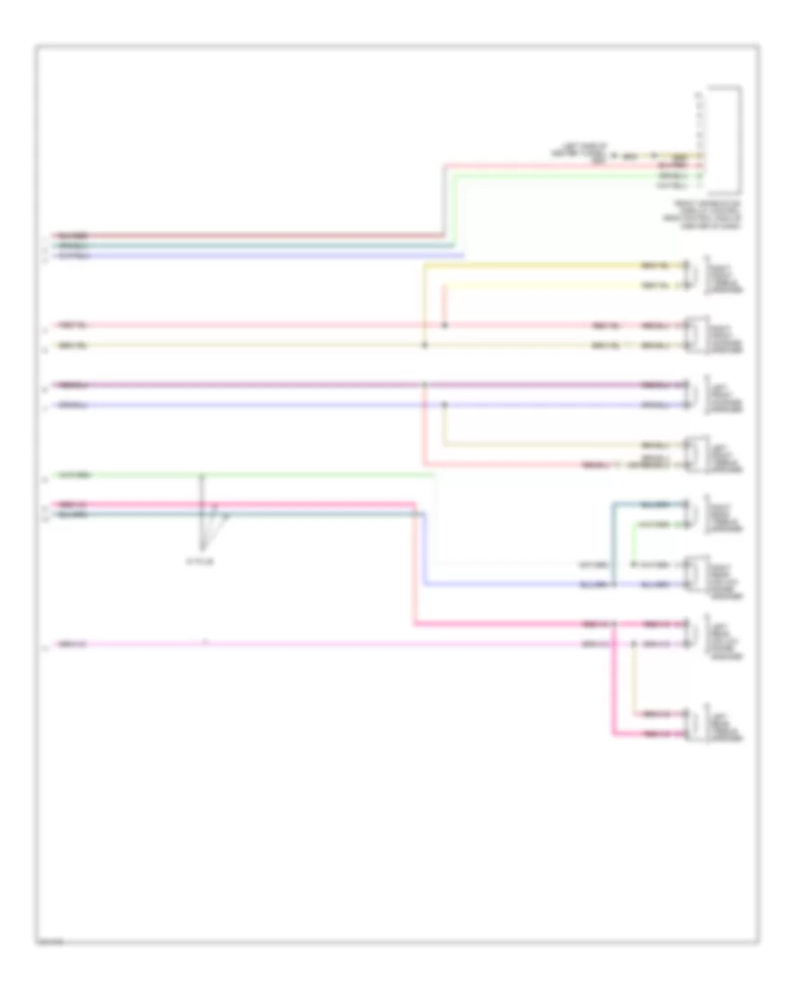 Radio Wiring Diagram Basic Infotainment 2 of 2 for Audi A5 Quattro 2009