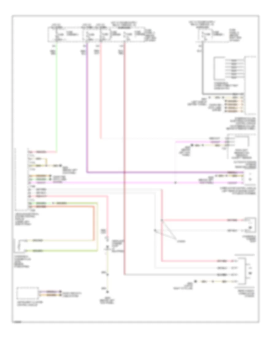 WiperWasher Wiring Diagram for Audi S4 Premium Plus 2014