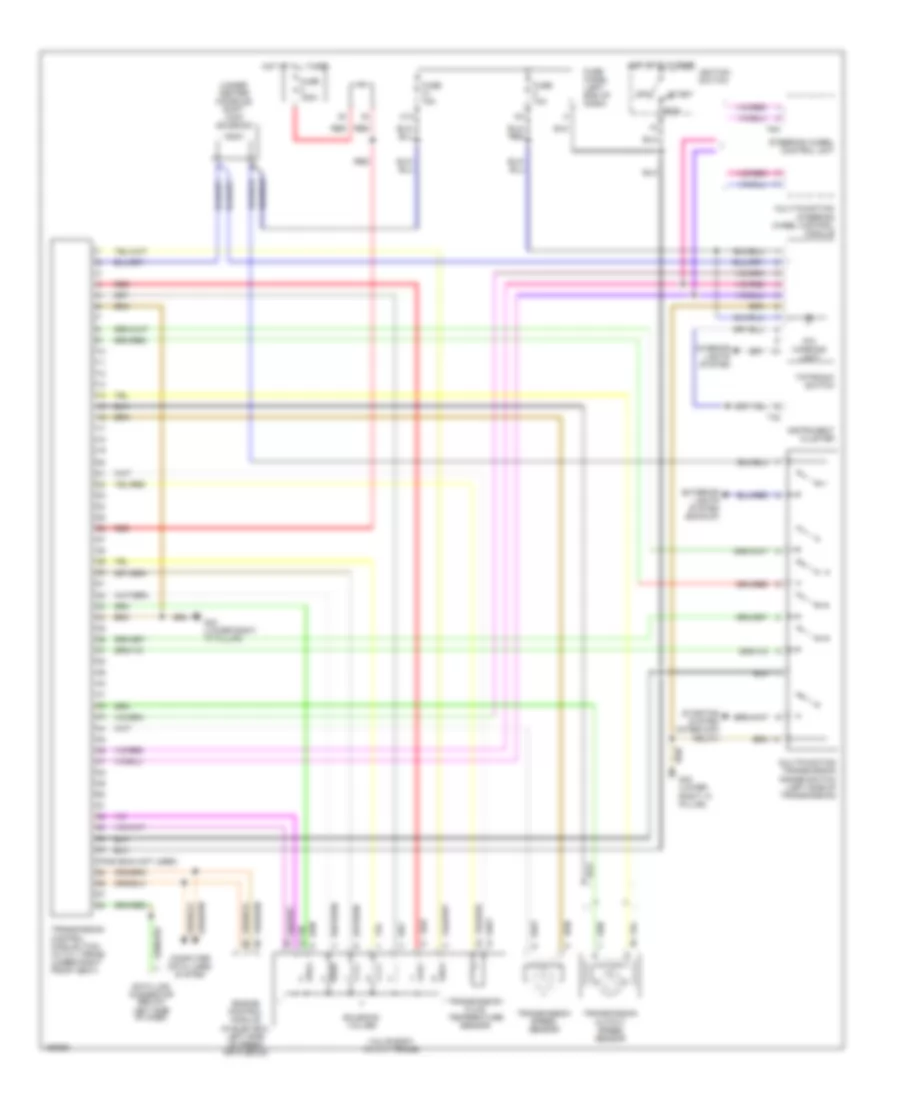 A T Wiring Diagram with O1V for Audi allroad Quattro 2005