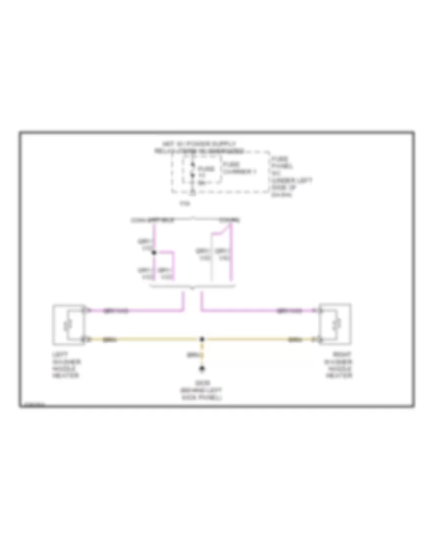 Электросхема быстрого подогрева для Audi S5 3.0T 2011