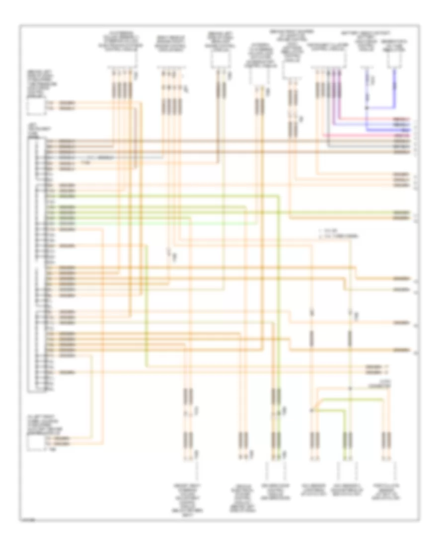 Computer Data Lines Wiring Diagram 1 of 3 for Audi Q7 Premium 2013