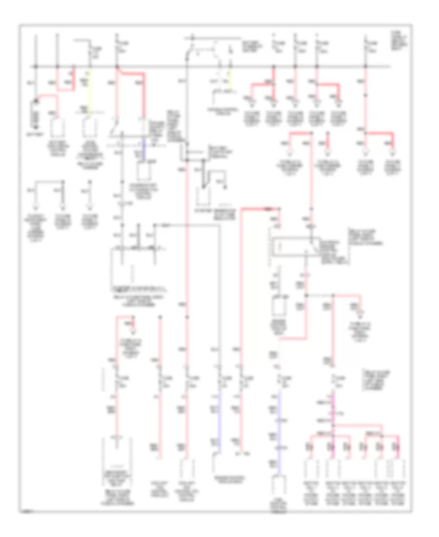 3 0L SC Power Distribution Wiring Diagram 1 of 7 for Audi Q7 Premium 2013