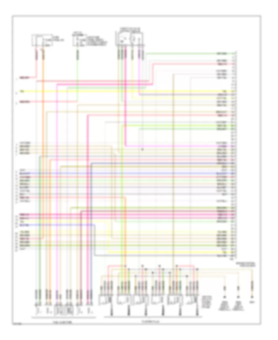 3.0L, Engine Performance Wiring Diagram (6 of 6) for Audi A6 2009