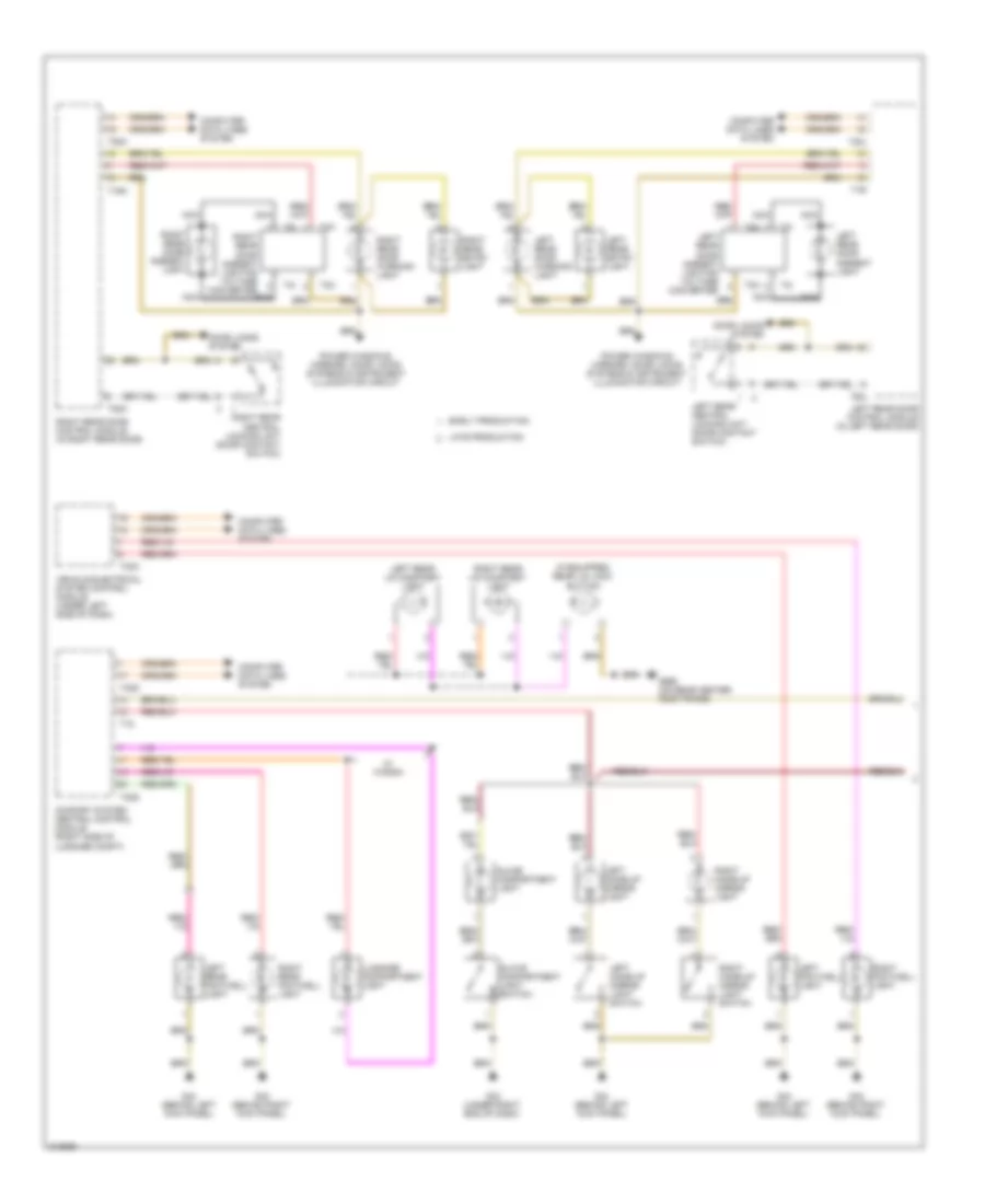 Courtesy Lamps Wiring Diagram 1 of 2 for Audi A6 2009