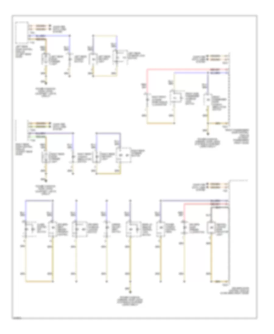 Instrument Illumination Wiring Diagram (2 of 2) for Audi A6 2009